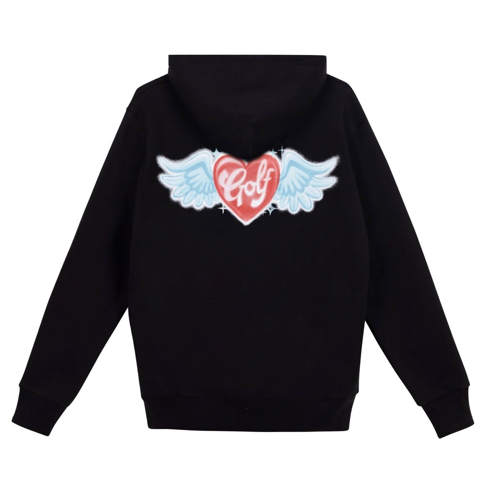 AIRBRUSH HEART HOODIE