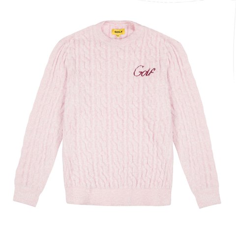 Golf Wang STRETCH TERRY CABLE SWEATER - Colorway
