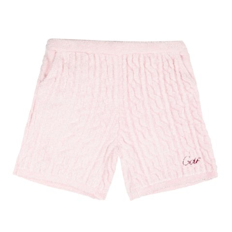 Golf Wang STRETCH TERRY CABLE SHORT - $80.00