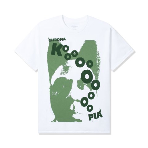 Golf Wang CHROMAKOPIA TOUR TEE - WHITE by GOLF WANG - $55.00