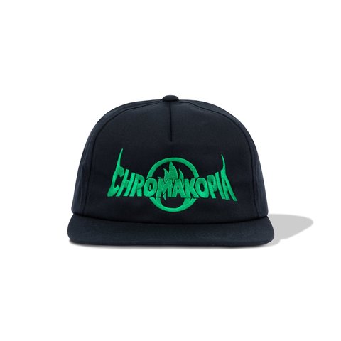 Golf Wang FEEL THE LIGHT 5 PANEL HAT - BLACK by GOLF WANG - $45.00