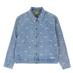CRUSH DENIM JACKET by GOLF WANG