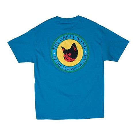 Golf Wang CAMP FLOGGNAW TEE- TURQUOISE - Colorway