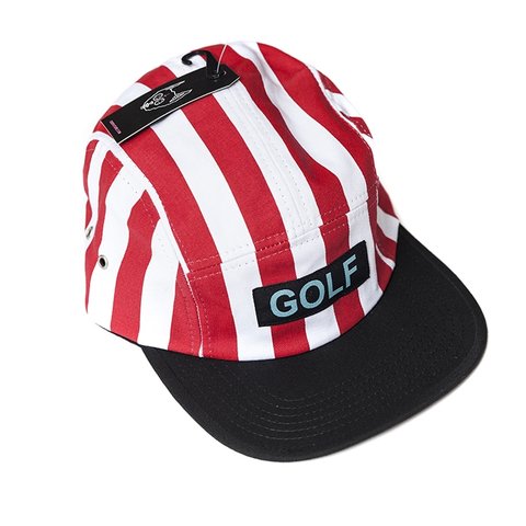 Golf Wang FLOG GNAW STRIPED CAMP HAT