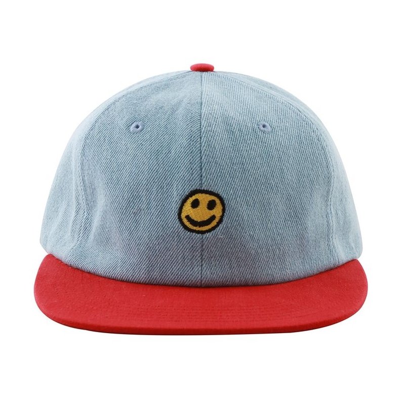 HAPPY DENIM STRAPBACK