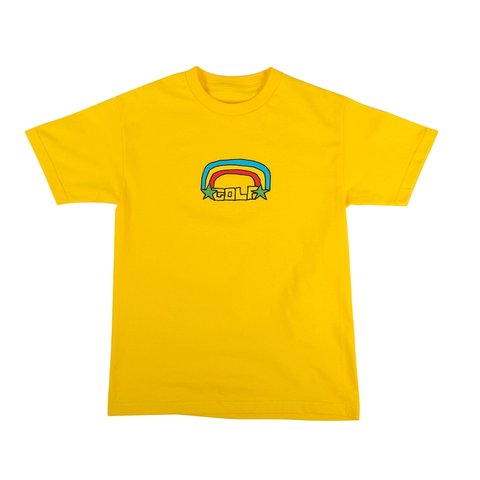 Golf Wang GOLF RAINBOW TEE - $30.00