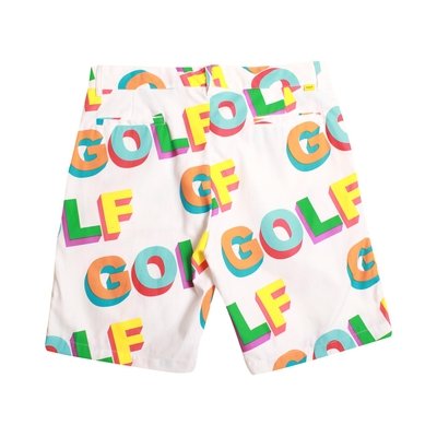 CHINO SHORTS GOLF 3D PRINT
