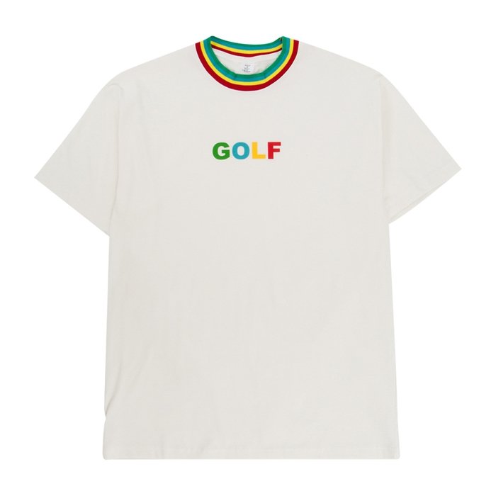RAINBOW COLLAR TEE