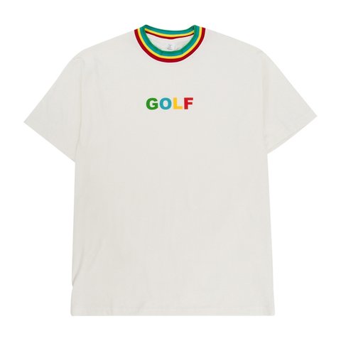 RAINBOW COLLAR TEE