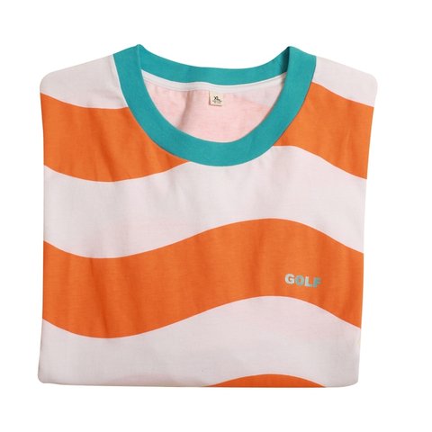 Golf Wang WAVY STRIPE TEE - Colorway