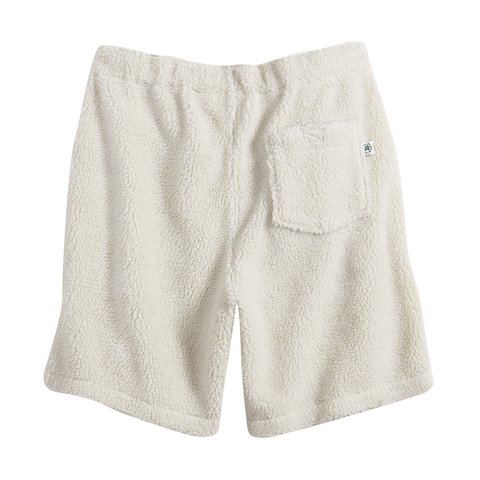 Golf Wang GOLF LE FLEUR TTC SHERPA SHORT PALE PUTTY - Colorway