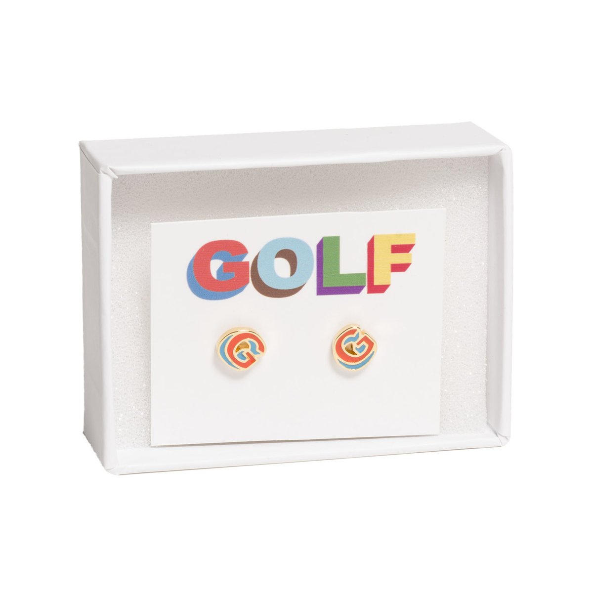 Golf Wang 3D G EARRINGS (Fall/Winter) - $40.00