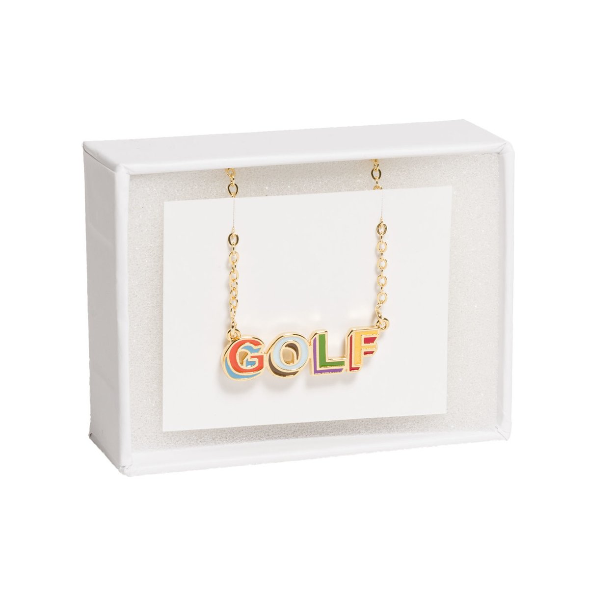 Golf Wang 3D GOLF NECKLACE (Fall/Winter) - $60.00