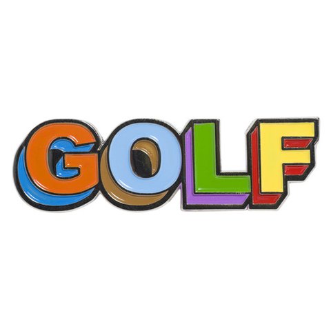 3D GOLF ENAMEL PIN