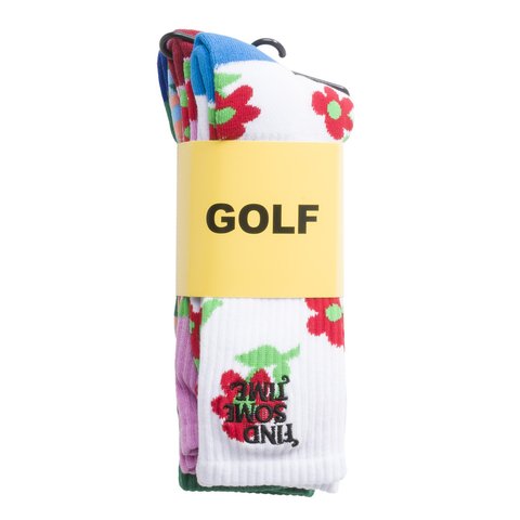 FIND SOME TIME 3/PK SOCKS