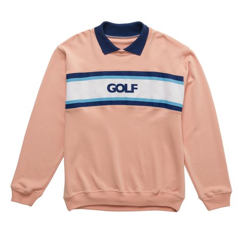 COUNTRY CLUB COLLARED SWEATSHIRT