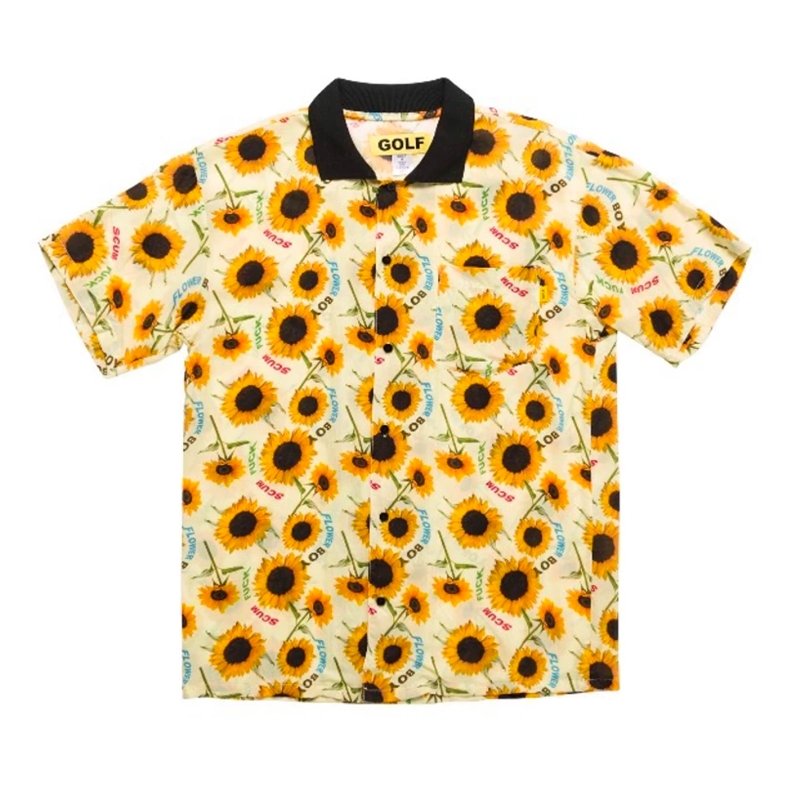 SCUMFUCK FLOWER BOY BUTTON UP