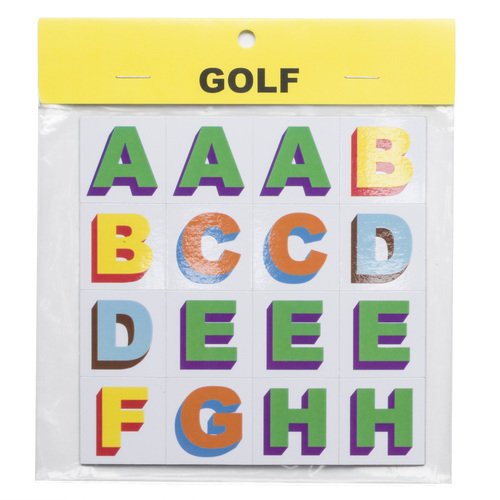 3D ALPHABET FRIDGE MAGNETS