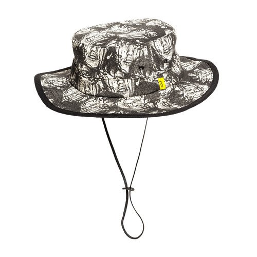 PUNK FACE DENIM BOONIE HAT