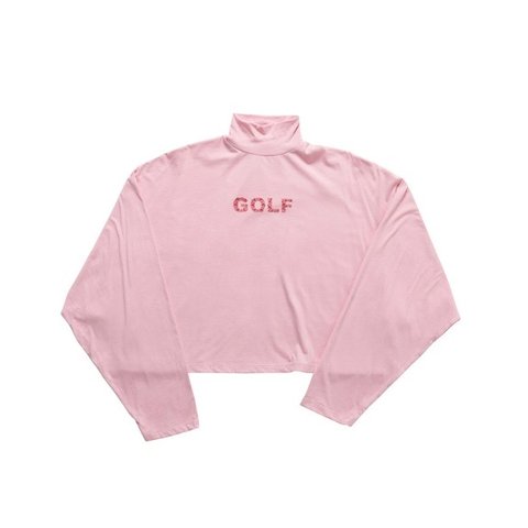GOLF ROSES MOCK TURTLENECK LONGSLEEVE