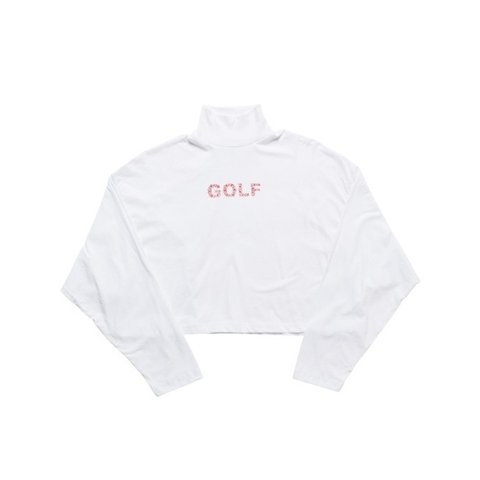 GOLF ROSES MOCK TURTLENECK LONGSLEEVE
