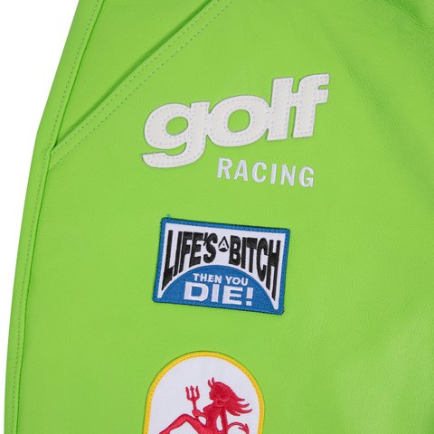 Golf Wang GOLF RACING HAZARD LEATHER PANT - Colorway