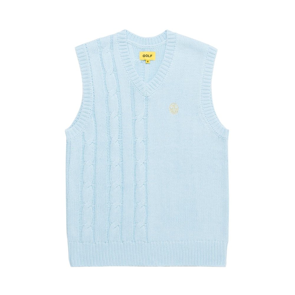 GRAND LOGO SPLIT CABLE VEST