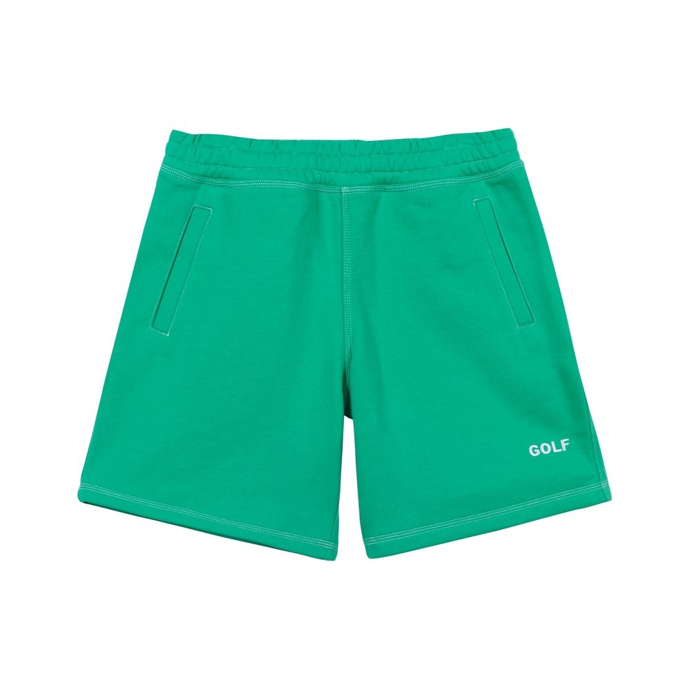 CONTRAST STITCH SWEATSHORTS