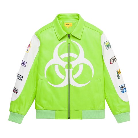 Golf Wang GOLF RACING LEATHER JACKET - Colorway