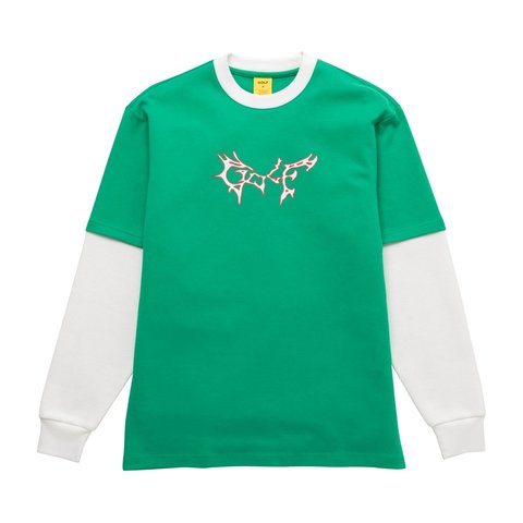 Golf Wang CURSED LAYERED L/S SHIRT - $60.00