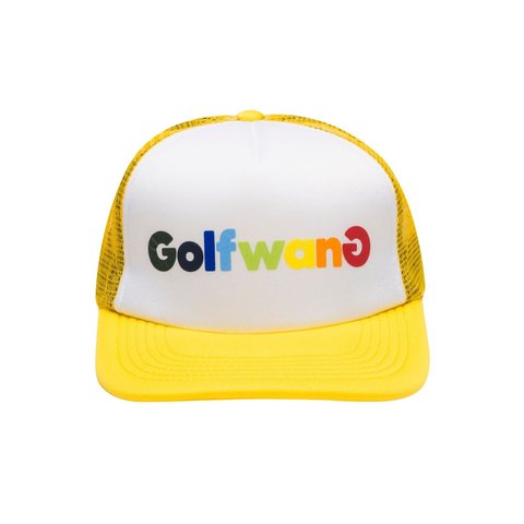 Golf Wang HAPPY LOGO TRUCKER HAT - $40.00