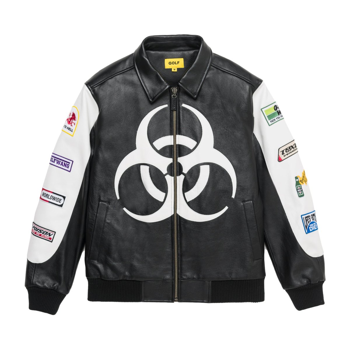 GOLF RACING LEATHER JACKET - Fall/Winter - Golf Wang