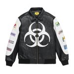 GOLF RACING LEATHER JACKET