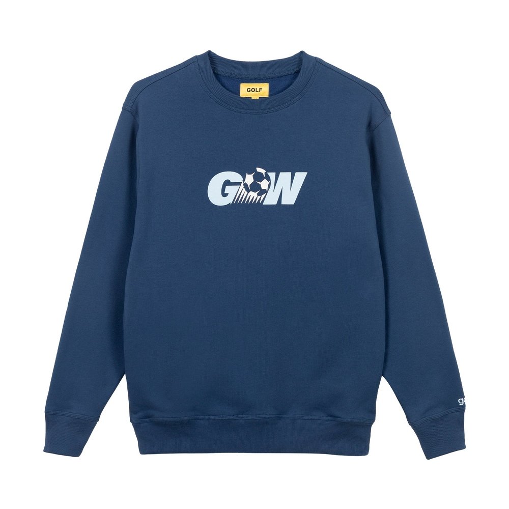 WAVY SOCCER TRACK CREWNECK