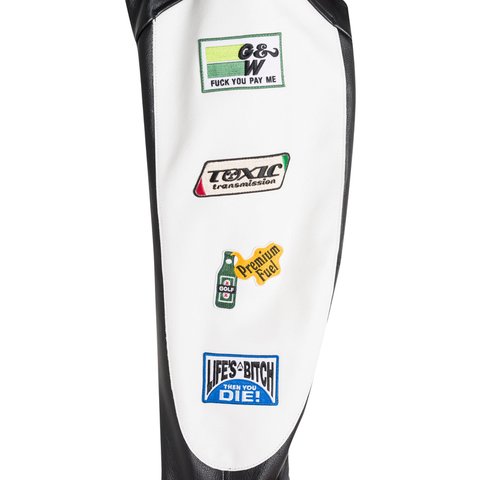 Golf Wang GOLF RACING LEATHER JACKET - Colorway