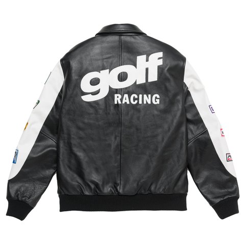 Golf Wang GOLF RACING LEATHER JACKET - Colorway