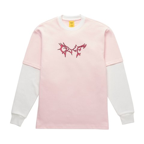 Golf Wang CURSED LAYERED L/S SHIRT - $60.00