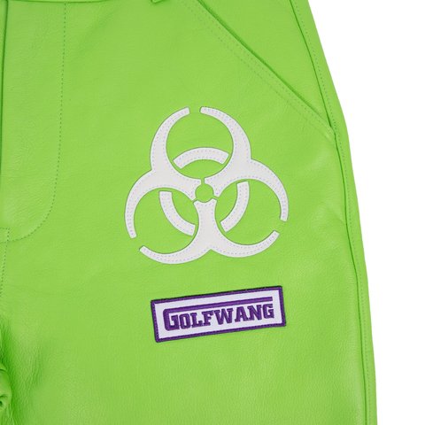 Golf Wang GOLF RACING HAZARD LEATHER PANT - Colorway