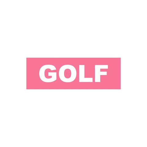 Golf Wang GOLF LOGO STICKER - $5.00
