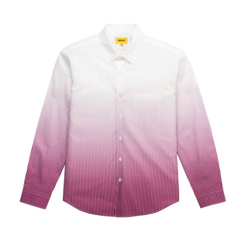 Golf Wang GRADIENT PINSTRIPE SHIRT - $110.00