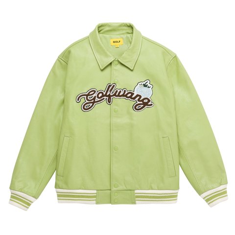 Golf Wang STRAWBERRY LEATHER JACKET - $300.00