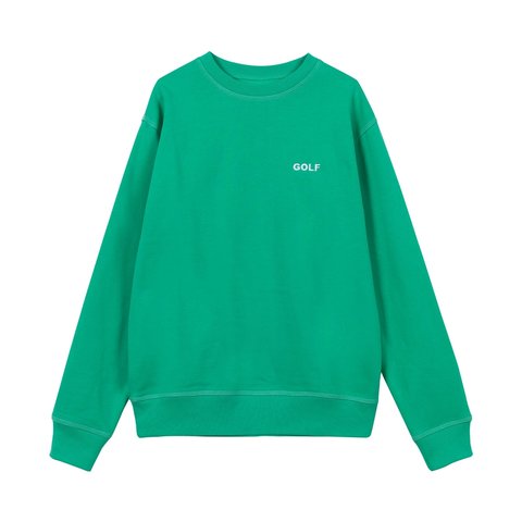 Golf Wang CONTRAST STITCH MINI LOGO CREWNECK - $90.00