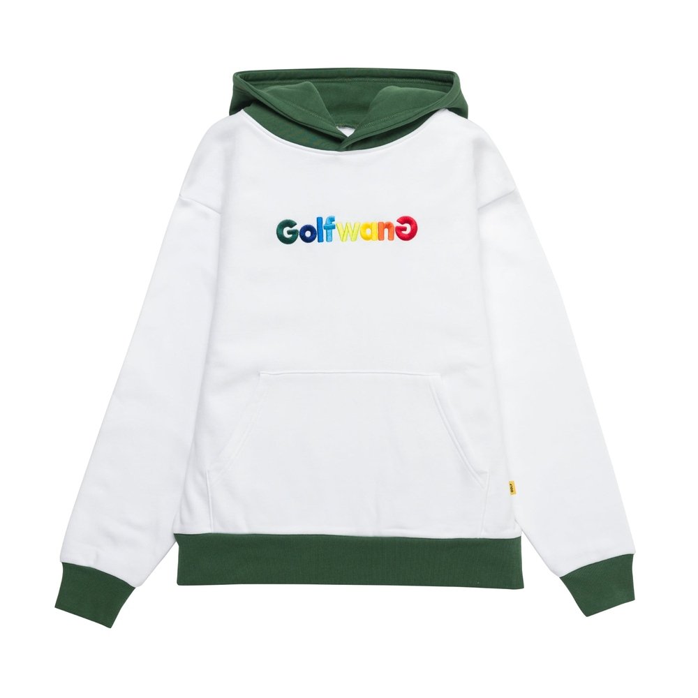EMBROIDERED HAPPY LOGO HOODIE