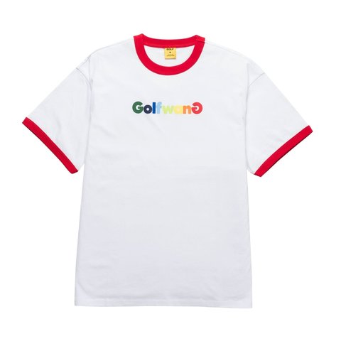Golf Wang HAPPY LOGO RINGER TEE - $50.00