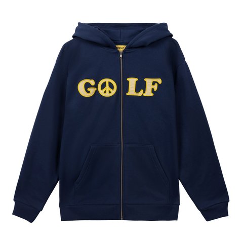 Golf Wang PEACE ZIP HOODIE - Colorway