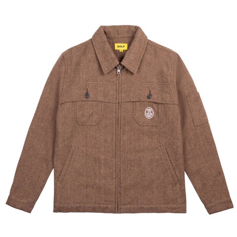 Golf Wang WOOL HERRINGBONE WORK JACKET - Colorway