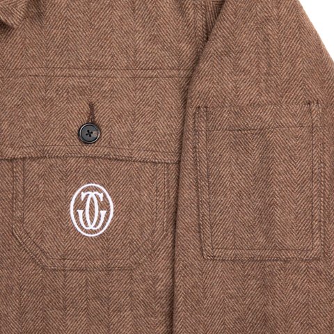 Golf Wang WOOL HERRINGBONE WORK JACKET - Colorway