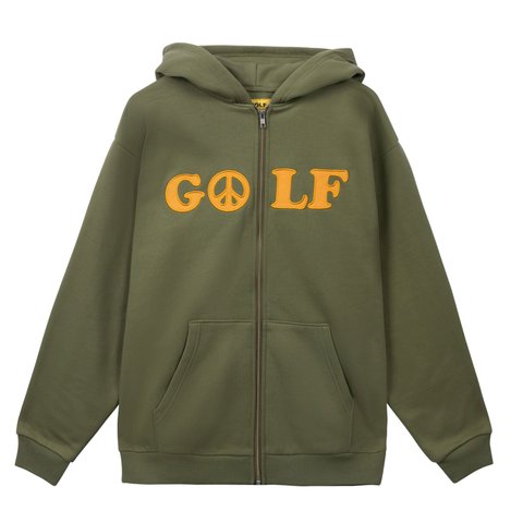 PEACE ZIP HOODIE