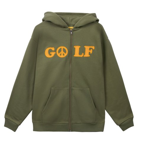 PEACE ZIP HOODIE
