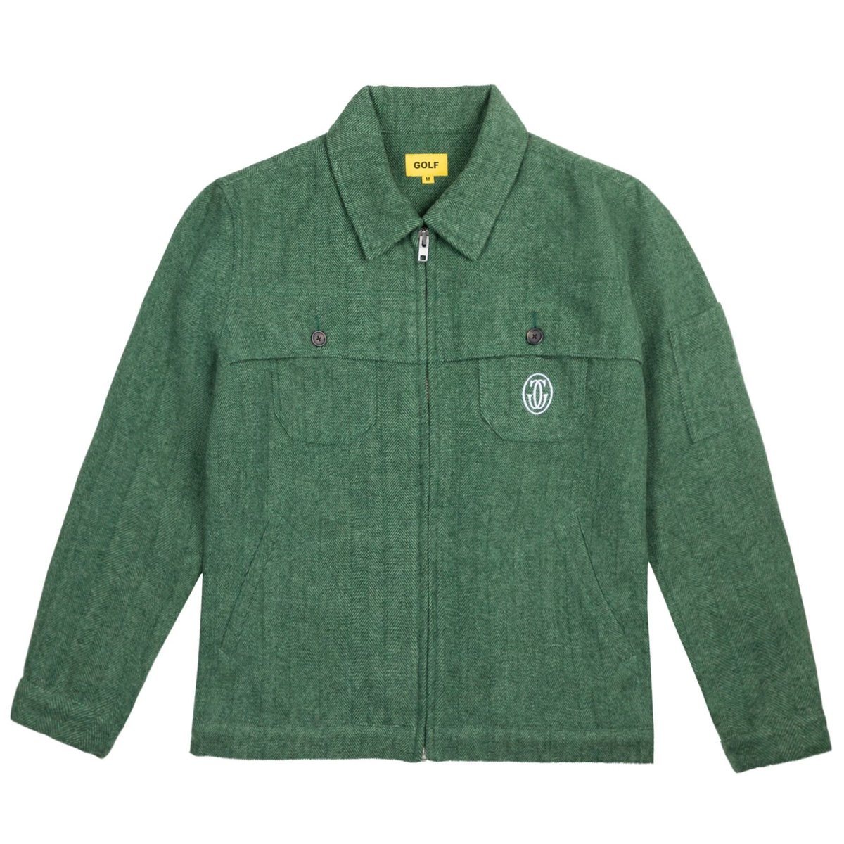 Golf Wang WOOL HERRINGBONE WORK JACKET (fall/winter) - $160.00